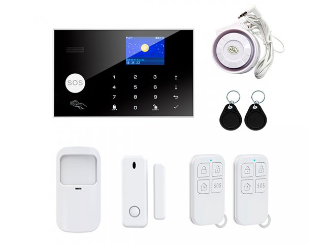 Alarma Para Casa Wifi Y Gsm - Kit De Alarma