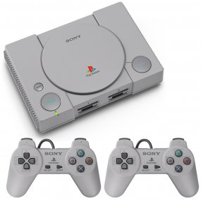 Consola play station classic color gris