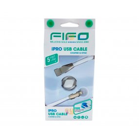 Cable para Iphone 2.15 metros Carga y Sincronización Fifo 60077