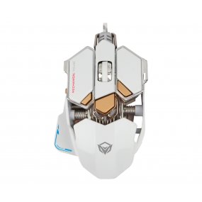 Mouse Gamer Gaming Meetion M990 White Usb Optico 6666FPS